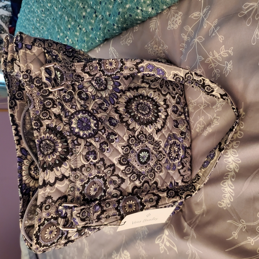 Vera Bradley Quilted Floral Shoulder Bag